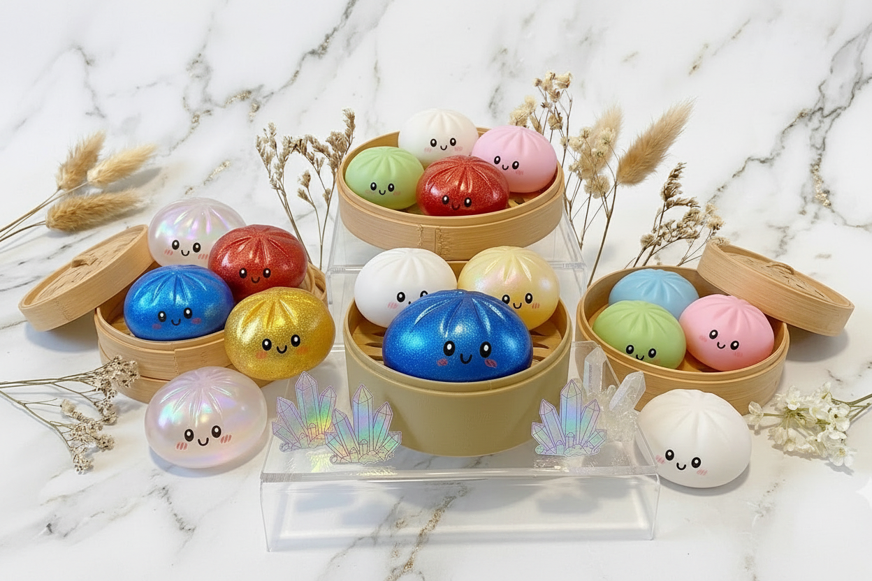 Tough Dumpling Stress Squishy Pack