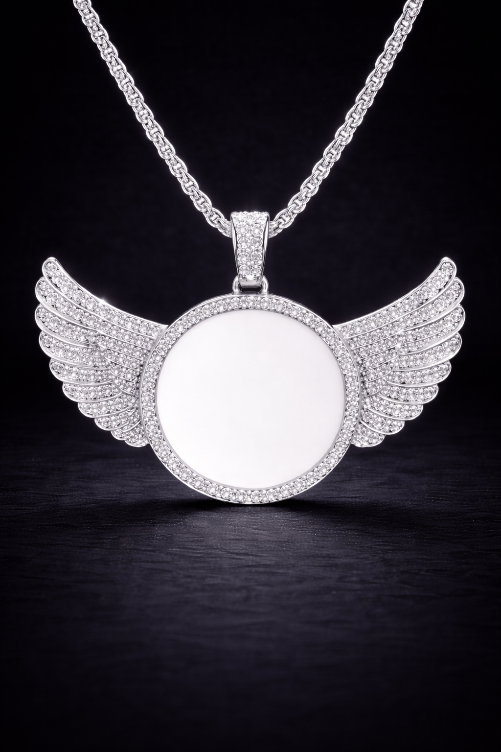 Memory Angel Wings Mirror Pendant